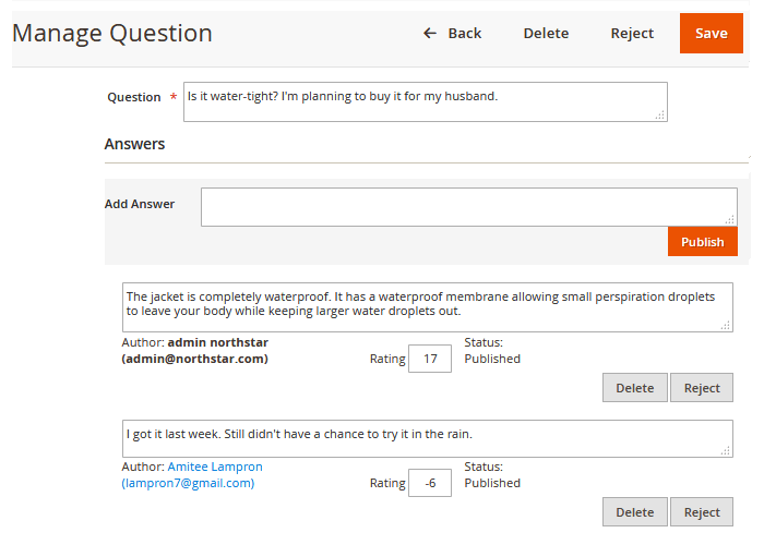 Product Questions for Magento 2 Product Questions for Magento 2