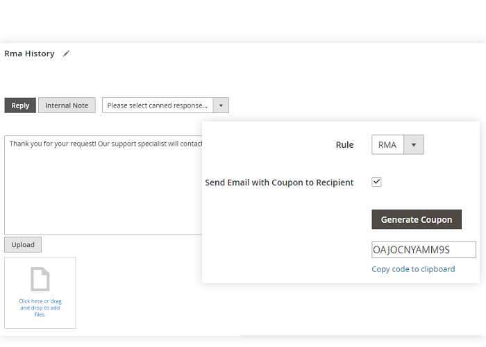 RMA for Magento 2. Elements Configurations RMA for Magento 2. Elements Configurations