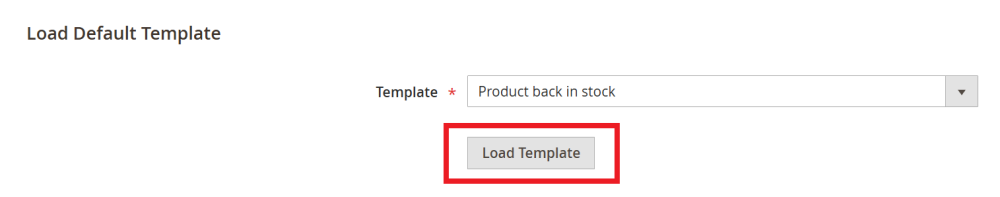 Load Template | Out Of Stock Notifications for Magento 2