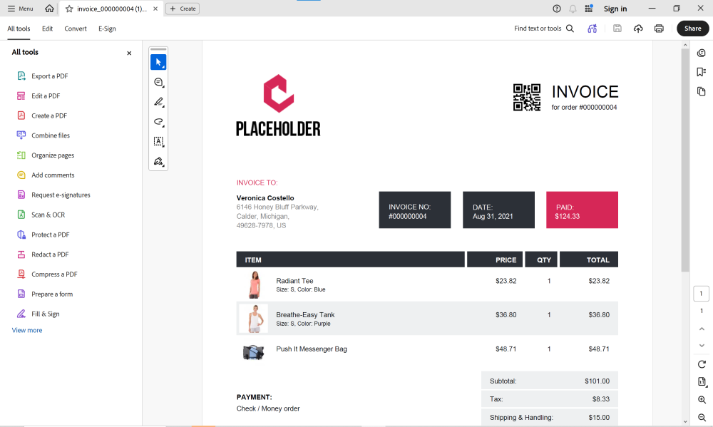 PDF Invoice | Magento 2 PDF Invoice