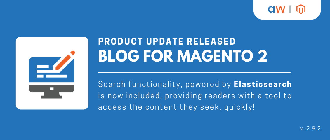 Product update released | Blog for Magento 2 Product update released | Blog for Magento 2