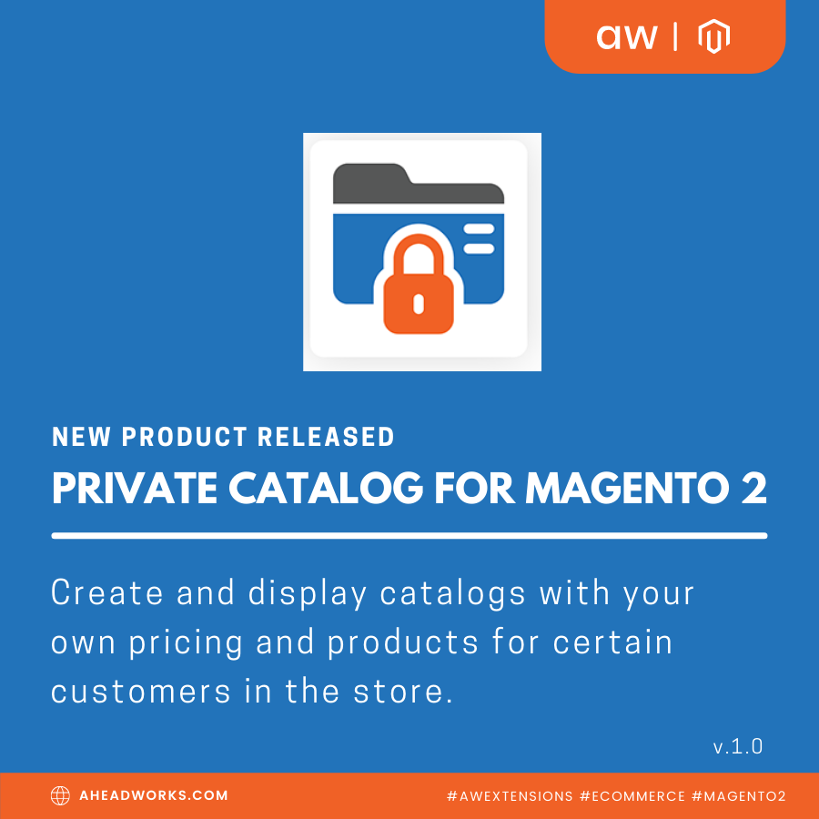 B2B Private Catalog for Magento 2 extension