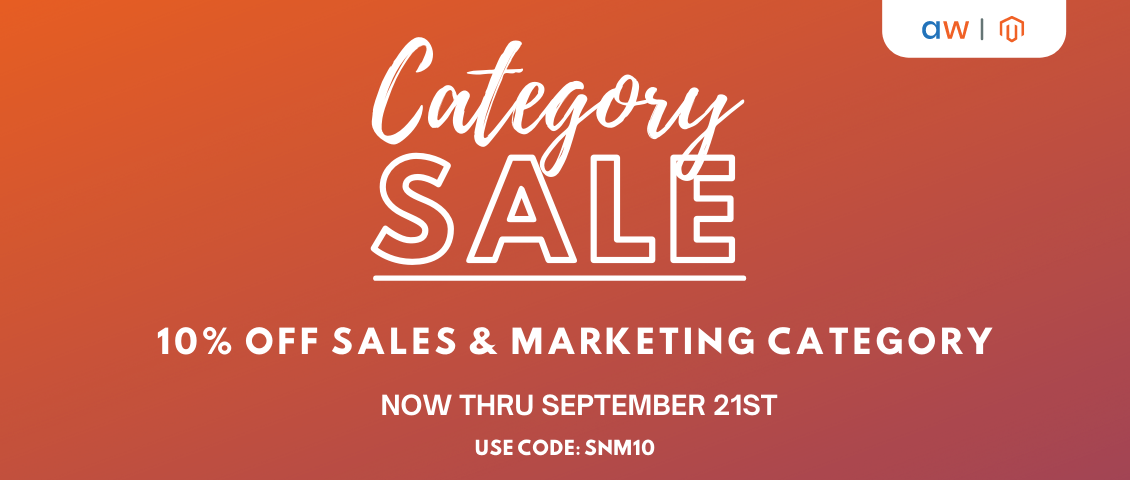 Sales and Marketing Category Sale | Aheadworks 