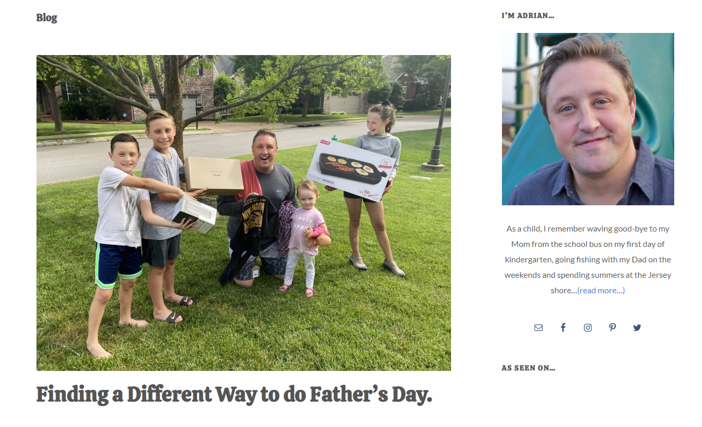 personal blog TechBullion reverse blog example Dad or Alive