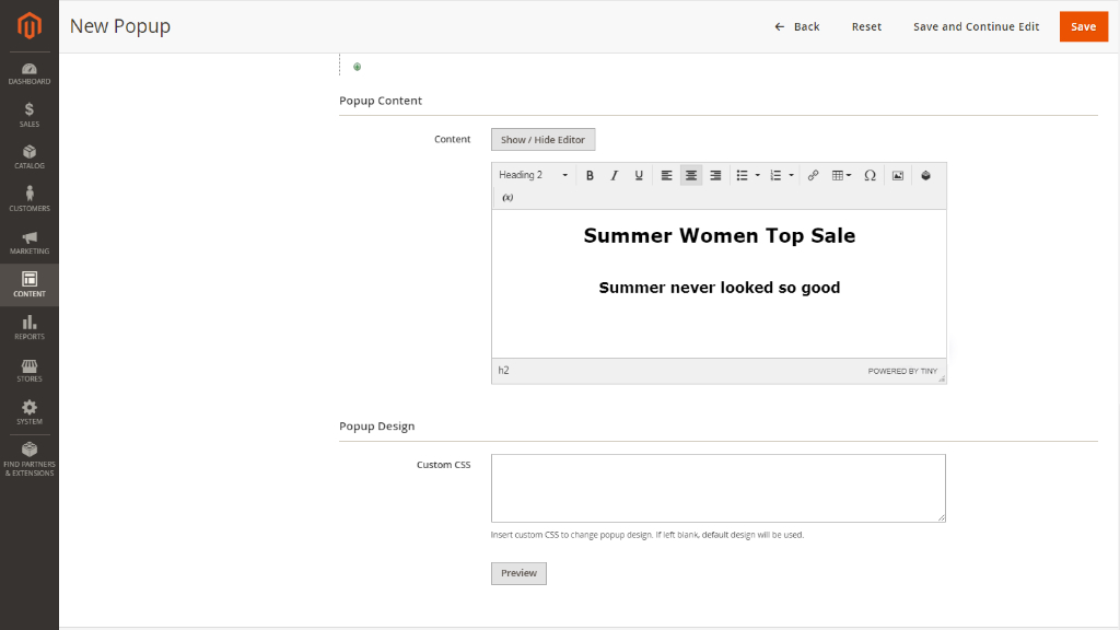 New Popup | Popup Pro for Magento 2