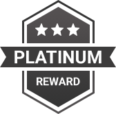 Aheadworks platinum plan rewards program logo.