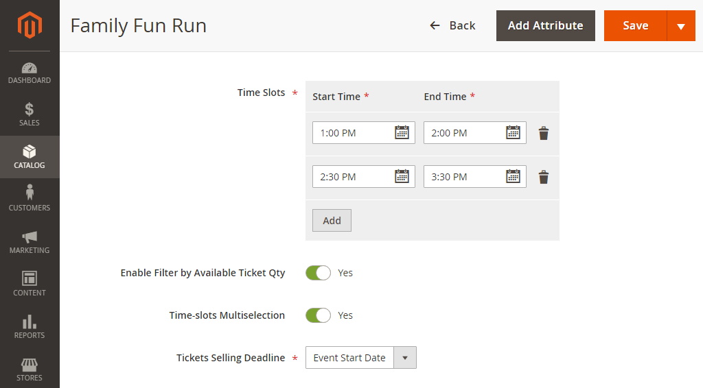 Event Tickets for Magento 2