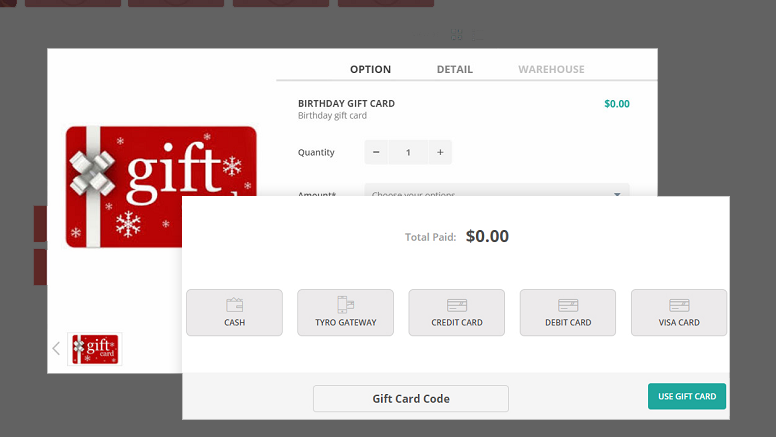 Gift Card for Magento 2. Drag and Drop