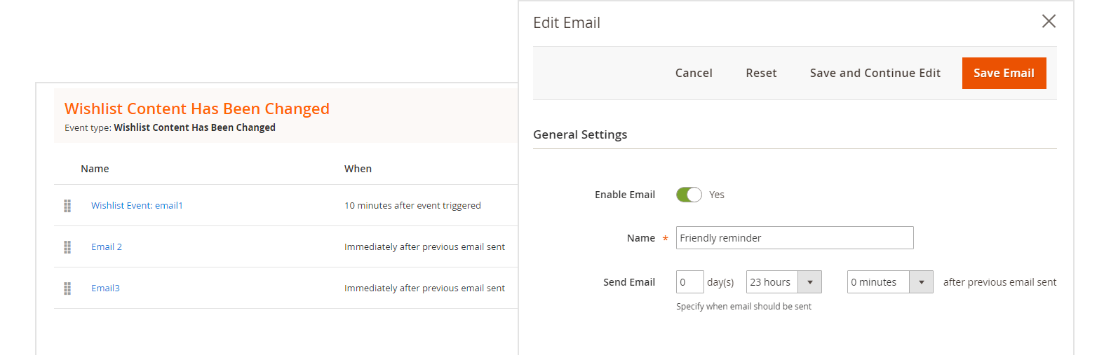 Follow Up Email for Magento 2. Elements Configurations Follow Up Email for Magento 2. Elements Configurations