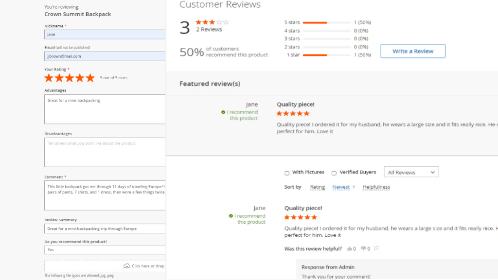 Customer Reviews | Advanced Reviews Extension for Magento 2