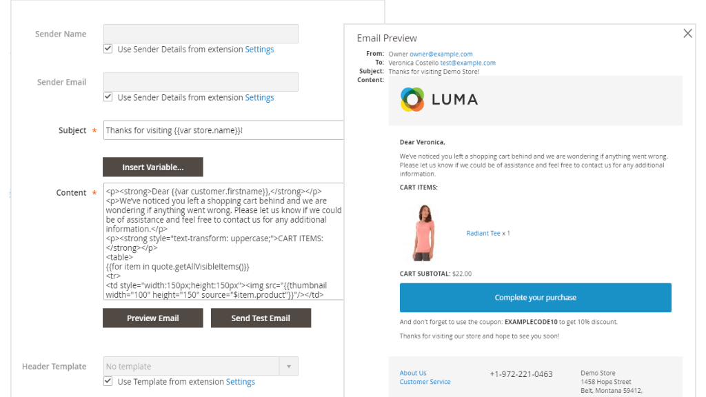Follow Up Email for Magento 2