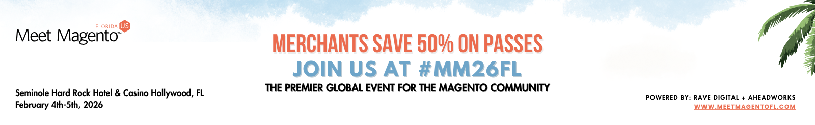 Late Bird Sale is Live - 50% Off Passes