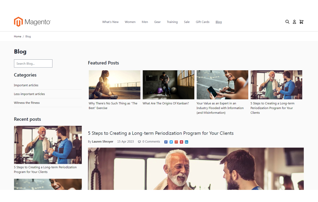 Blog extension for magento 2 | Magento 2 blog extension
