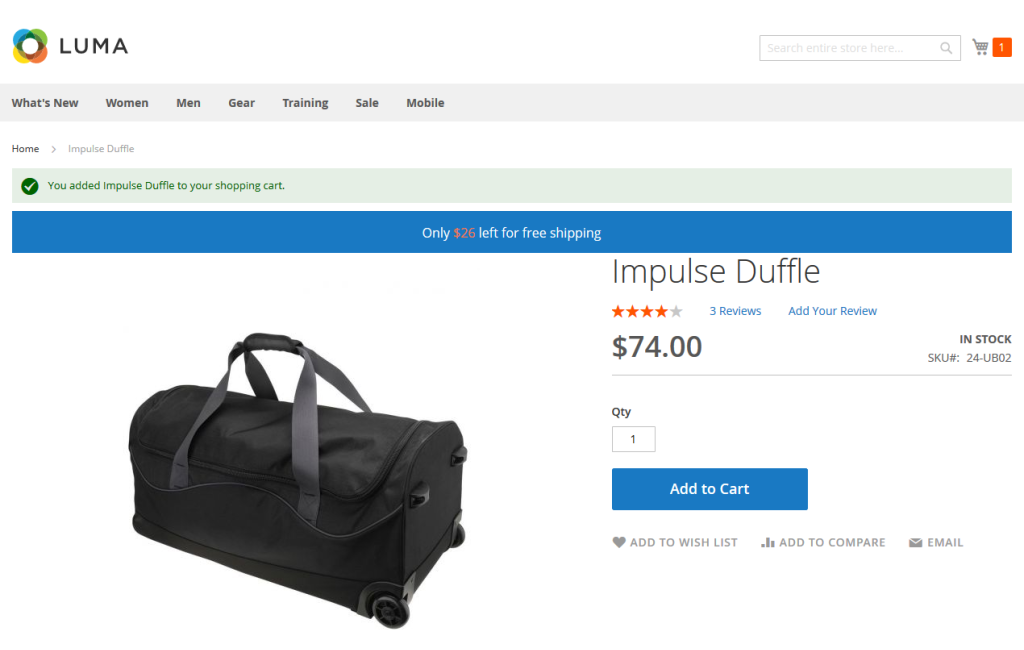 main product photo