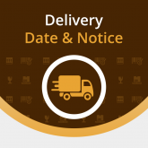 Magento Delivery Date and Notice Extension