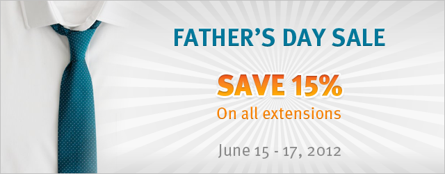 Father’s Day Sale - 15% off