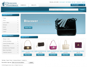 Designer Handbags Theme