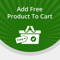 Add Free Product to Cart Magento extension