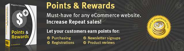 Magento points ahd Magento Rewards