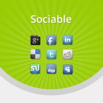 Magento Sociable Share Buttons