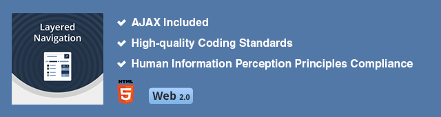 The Layered Navigation extension for Magento