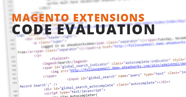 Magento Extensions Code Evaluation