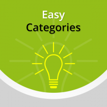 Magento Easy Categories extension