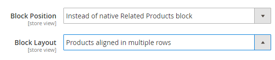 Multiple Rows Block Layout Option