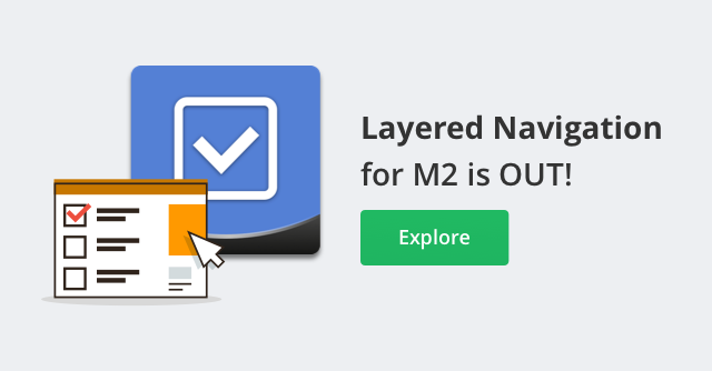 Magento 2 Layered Navigation 1.0 Release