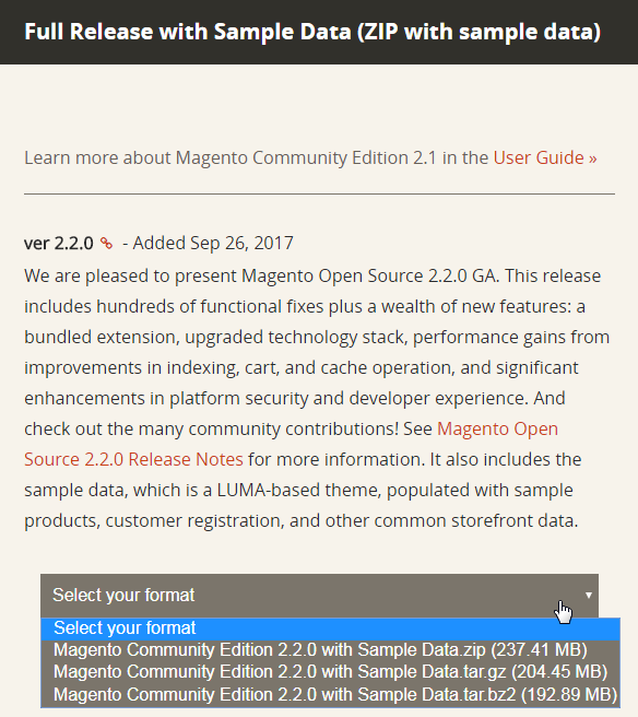 Magento 2 for Download
