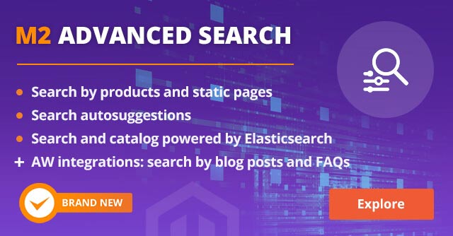Advanced Search for Magento 2 by Aheadworks: Quick Product Search with Autocomplete Suggesions