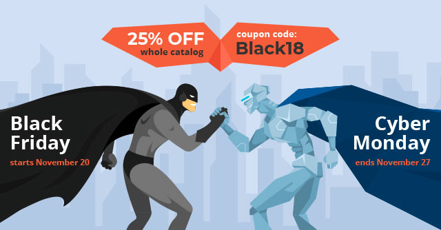 Black Friday & Cyber Monday: Two Superpowers Joined for your Benefit!