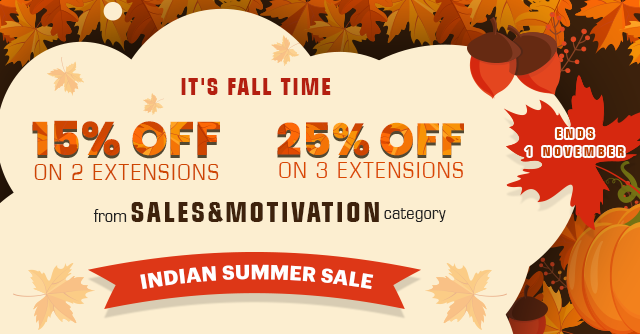 Indian Summer Sale