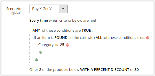 Buy X Get Y - Magento 2 Cross-Selling Scenario