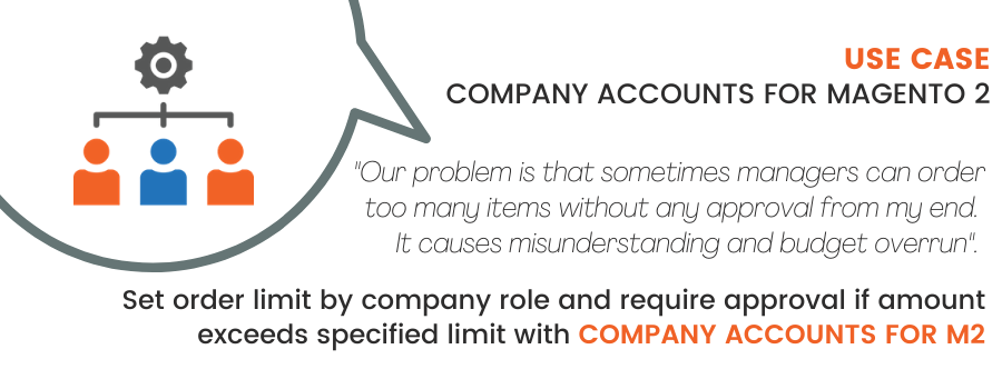 Magento 2 Company Accounts Use Case