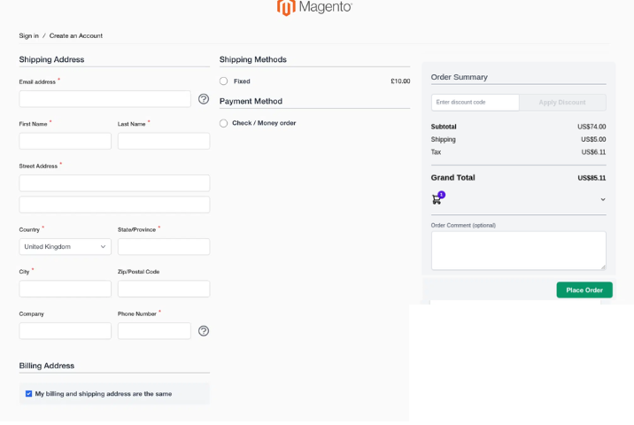 Hyva checkout Magento 2