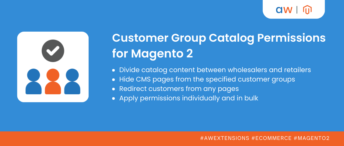 Customer Group Catalog for Magento 2